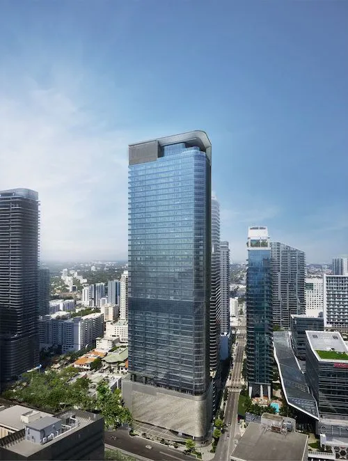 Awaited ultra-luxury office tower 830 Brickell vows 2024 finish